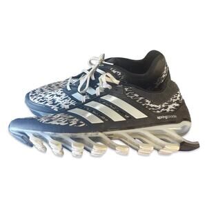 Adidas Springblade Drive C77553 Black White 2014 Running Sneaker Men's Size 12.5